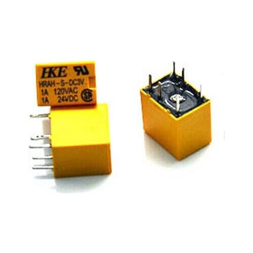 HOT NEW HRAH-S-DC3V HRAH-S-3VDC HRAH-S DC3V 3VDC 3V 1A HKE DIP6