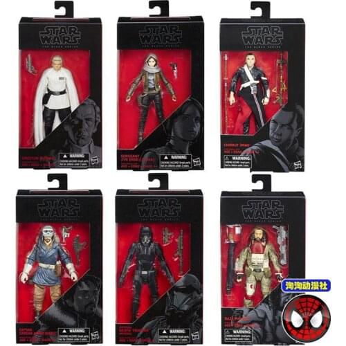 Hasbro Star Wars Rogue One Action Figures Collections Cartoon Death Trooper Chirrut Imwe Dolls Model Collection Kids Gift 6 Inch