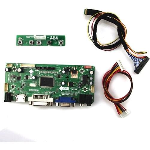 M.NT68676 LCD/LED Controller Driver Board For B116XW01 V.0 (HDMI+VGA+DVI+Audio)1366*768 PC