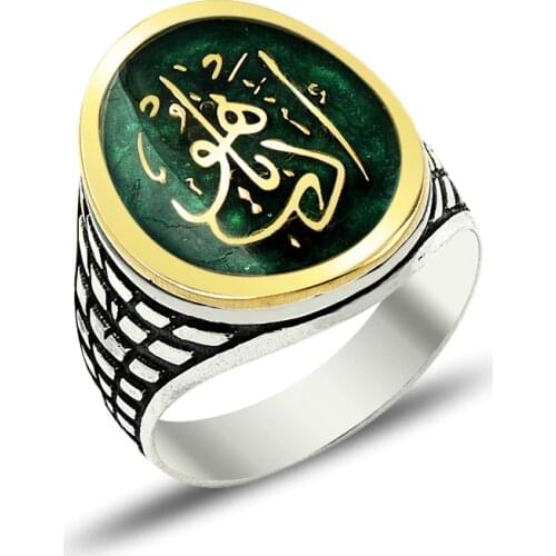 925 Silver Traditional Ottoman Rings for Men