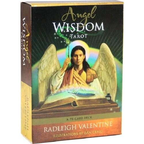 Angel Wisdom Tarot Cards Board Game For Family Gift Party Tarot Playing Card Table Game Entertainment With English PDF Guidebook