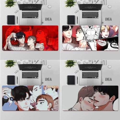Zororong Hot Korean Cartoon jinwoo Chanwoo bj gamer play mats Mousepad MousePads Computer Laptop Mouse Mat Large Mouse Pad