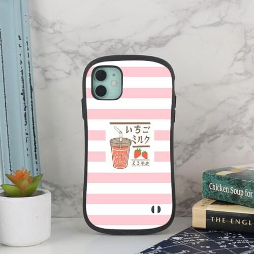 Pink Stripe case For iPhone XR Shockproof Lens Protection For iPhone 12 11 Pro Max X XR XSMAX 7 8 6 6SPlus12 mini