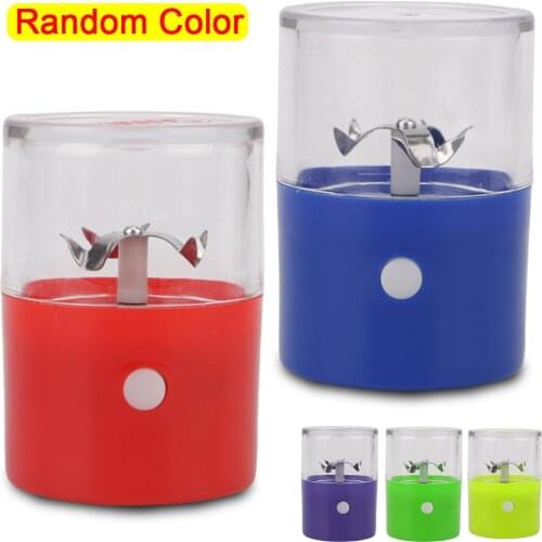 Metal Tobacco Grinder Electric Weed Leaf Crusher Crank Rechargeable Portable Smoke Spice Muller Machine