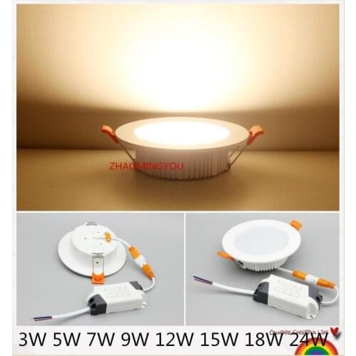 YOU LED Downlight 3W 5W 7W 9W 12W 15W 18W 24W 85-265V Surface Mounted Wall Spot light led for home