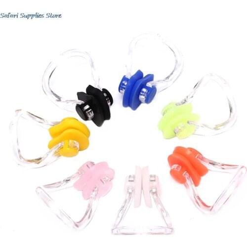 Single Nose Clip Boxed Silicone Soft And Comfortable Adult Children Universal Swimming Beaches Waterproof Equipment Accessories