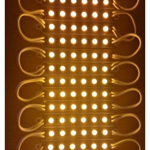 HIGH brightness 5050 SMD 6LED injection led modules Waterproof IP65 DC 12V 120degree led light for channel letters led sign Adve