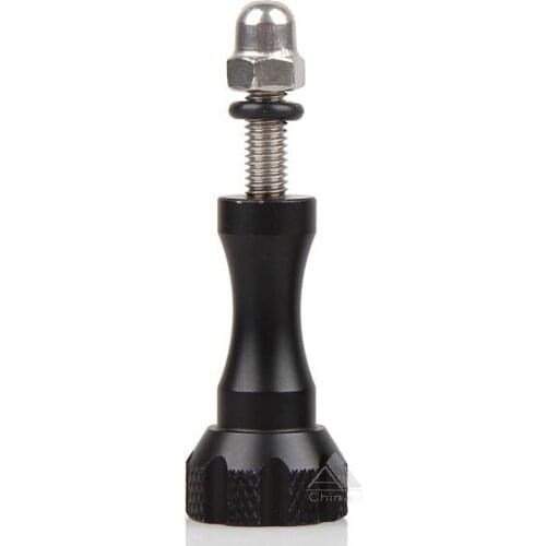 1PCS Metal Black For Gopro Hero 3 4 SupTig SJ4000 SJ5000 SJ6000 Camera Mount Holder Adapter Screw Accessories