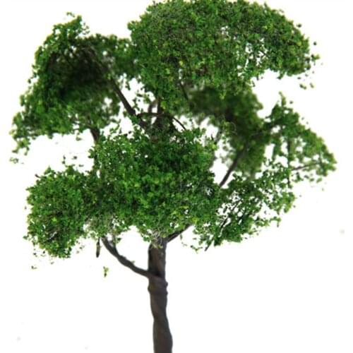 1pcs Orne Model Of Trees Decor Train N HO Landscape Scale 1/75 Of