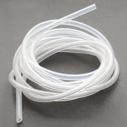 1pcs 1 Meter 0.5mm 1mm 1.5mm 2mm-25mm ID Food Grade Transparent Rubber Hose Micro Flexible Soft Silicone Tube Pipe Aquarium