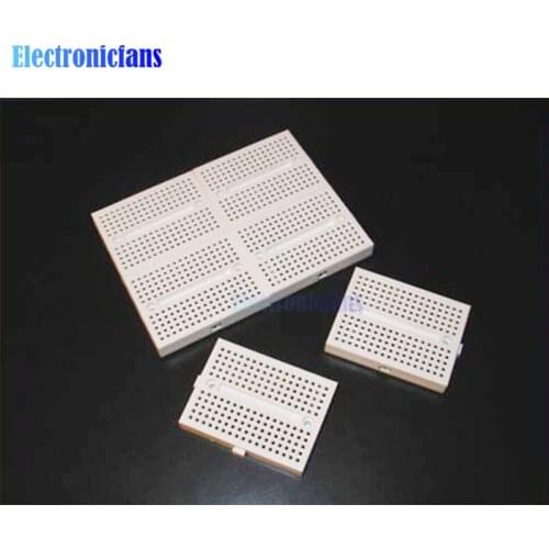 10PCS Solderless Prototype Breadboard 170 Tie-points for Arduino Dovetail Slot