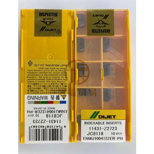ENMU100412ZER-PH JC8118 10pcs Original Japan DIJET Cutting Tool