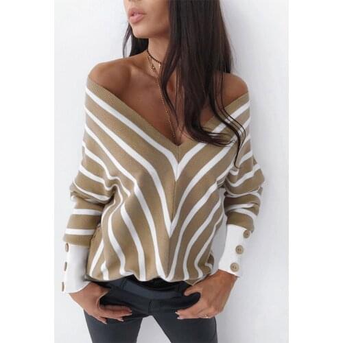 FUFUCAILLM Knitted Blouses
