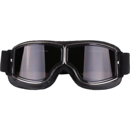 Motorcycle Goggles Glasses Classic Goggles for Bike Copper Helmet Windproof Dustproof Pilot Goggles