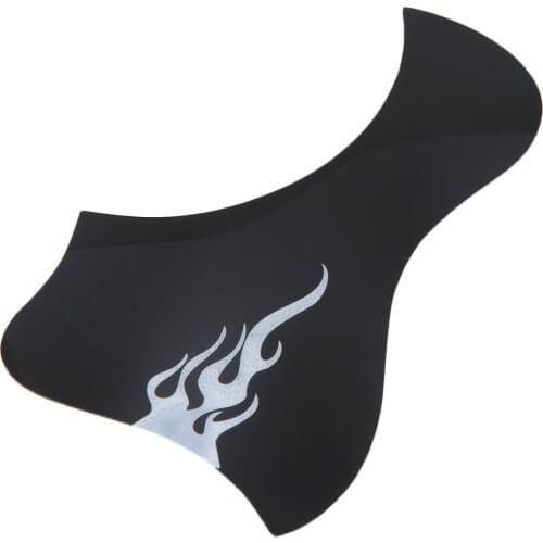 Acoustic Guitar Pickguard Duck W/flash flame design