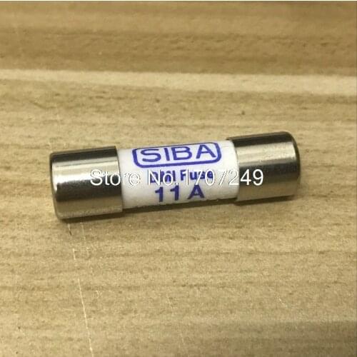 SIBA Fuses 11A 1000V/30KA 5019906.11 10x38mm Ceramic DMI Fuse replaced BUSSMANN DMM-B-11A 11A 1000V 10*38mm BUSS FUSE