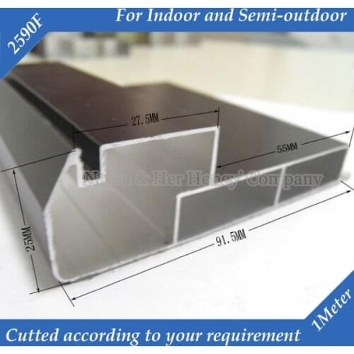 1meter/pc 6meters/lot 2590F LED Display Screen Frame For LED Display Unit Module Suit for P4,P5,P6,P7.62,P10 Indoor