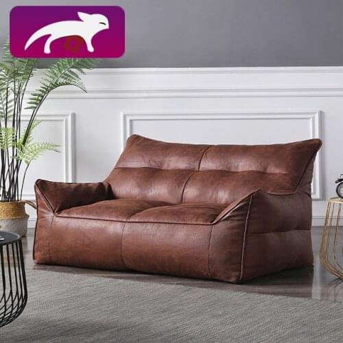 HRZ fabric sofa, foam leisure sofa furniture, with low stool sofa bed