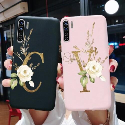 For OPPO A91 Case 6.4" For OPPO F15 Case Funda Silicone Soft Flowers Letters Phone Case Back Cover For OPPO A91 A 91 2020 Cases