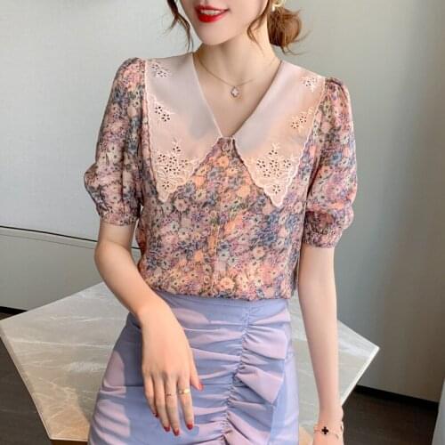 YZAHJ Collar Blouses