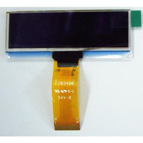 1.54 inch 12864 dot matrix OLED yellow white blue light ultra-thin SSD1309 sun can be seen under the new low-power new screen