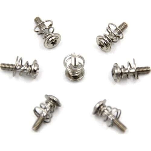 30Pcs M2.5x12.7mm Spring Screw Phillips with Washer Graphics Card Radiator Screw Video Card Radiator Fixing Bolts Top