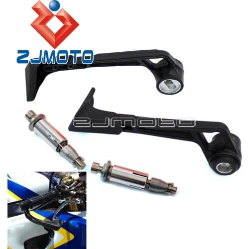 7/8" 22mm Adjustable Motorcycle Handguard Brake Clutch Lever Shield Protector Guard Universal For Kawasaki Yamaha Suzuki Ducati