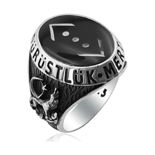 Buse Silver Antique Rings