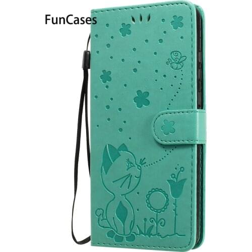 Wallet Phone Cases For estuche Huawei Y9A Bee Etui Case PU Leather Flip Book Cover sFor Cellular capa Y6P Y5P Y7P Caso Huaweii
