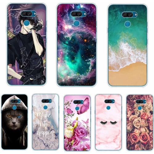 For LG K50 Case K 50 Soft Silicone TPU Back Cover for LG Q60 Phone Case Cover for LG K50 K50S Coque Protective Shell