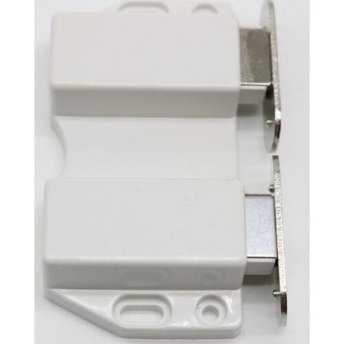 Double Door Closer Cabinet Magnetic Catch Door Stopper Soft Quiet Close Magnetic Push to Open Touch Damper Buffers