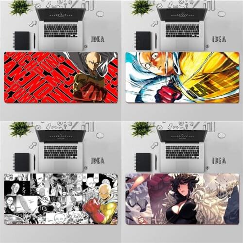 FHNBLJ Top Quality One Punch Man Gamer Speed Mice Retail Small Rubber Mousepad Free Shipping Large Mouse Pad Keyboards Mat