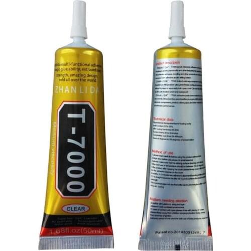 1 Pc 15ml/50ml Mobile Phone Repair Glue t7000 Black Liquid Glue Mobile Phone Frame Repair Sealant Universal Glue