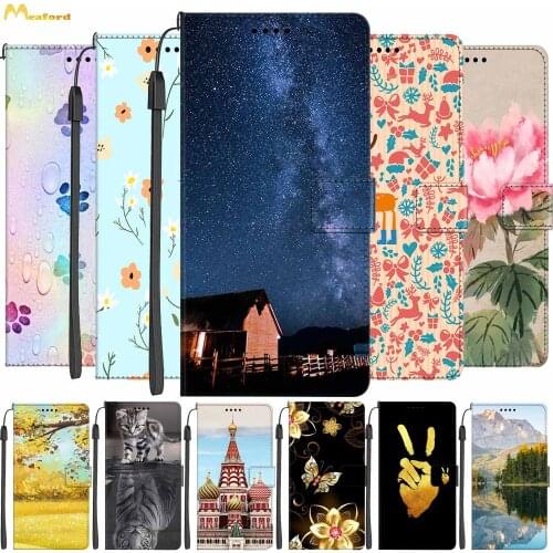 Christmas Deer Leather Flip Cover For Vivo iQOO Z1x Case Book Style Wallet Holster For Vivo iQOO Z1x Case 6.57" V2012A Etui Capa
