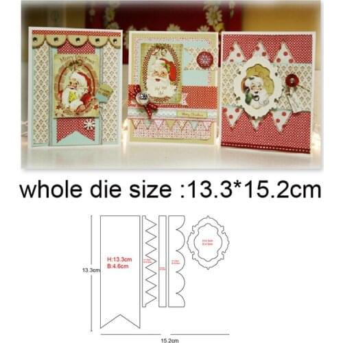 Lace Frame background Metal Cutting Dies Stencils 2020 New Craft Die Cut for DIY Scrapbooking Album Paper Card