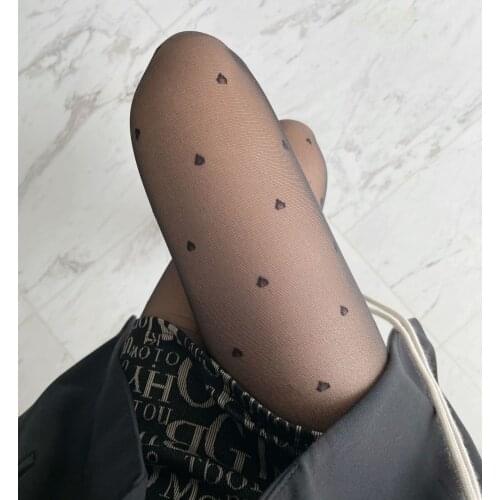 Sweet Cool Air Crew Socks Droplets Little Water Drop Droplet Mero Stewardess Flight Attendant Stockings Cosplay Tiny Love Heart