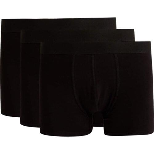 DeFacto Winter Man Underwear Flexible Fabric Standard Pattern 3 Boxer Underpants Boxershorts New Season-N4277AZ20WN