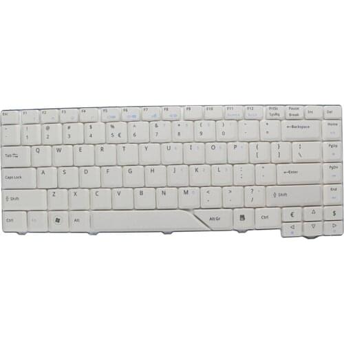New White Keyboard For Acer Aspire 4520 MS2220 5730 Z03 AS5220 4250 5530 4735 5710G Series Laptop Keyboard