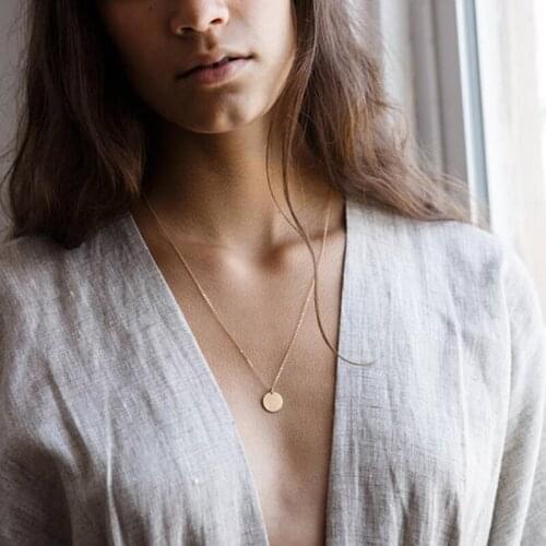 925 Silver Coins Letters Necklace Handmade Rose Gold Choker Pendant Collier Femme Kolye Collares Jewelry Riverdale Necklace