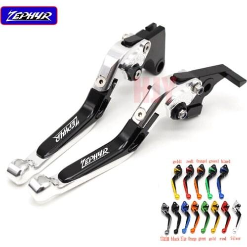 Adjustable Folding Extendable Motorcycle CNC Brake Clutch Levers For Kawasaki Zephyr 750 1991-1997 1992 1993 1994 1997