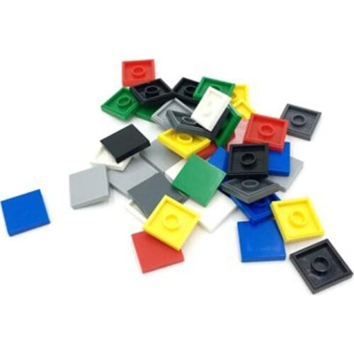 10PCS Building Blocks 3068 2x2 Light Panel High-Tech Bricks Assembles Particles DIY Assembly Parts Education Toys For Kid Gifts