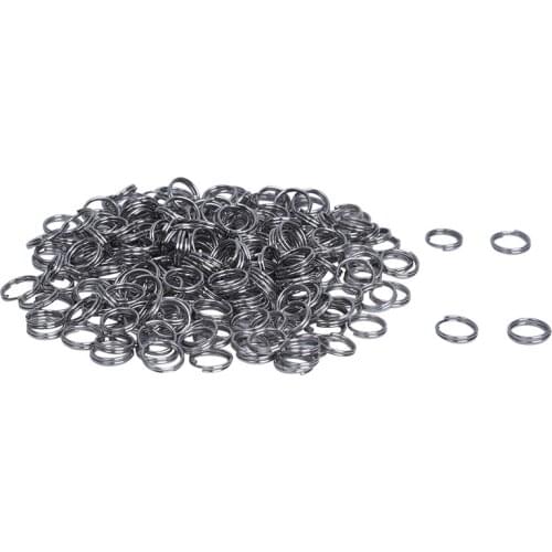 250 pcs Jump Rings 5mm Stainless Steel Eyelets Silver Metal Rings New TOP
