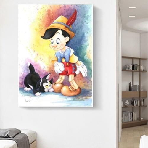 Diamond Painting Disney DOnald Duck Mural Mickey Mouse 5D DIY Diamond Embroidery Diamond Mosaic Rhinestone Art Home Decor