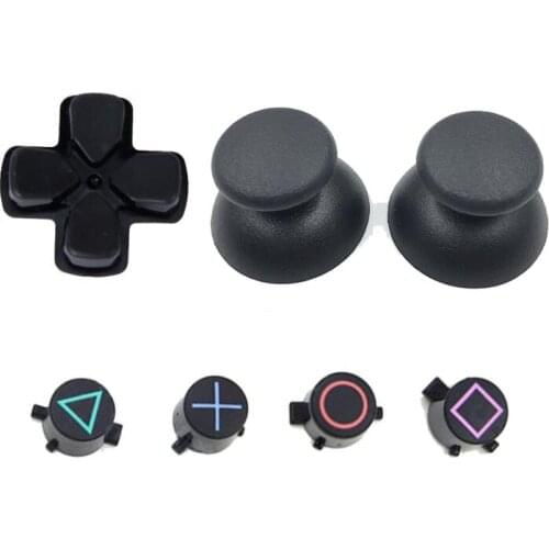 Analog Joystick Thumb Stick Grip Cap ABXY Button D-pad Move Cross Key for Sony Playstation Dualshock 3 PS3 Controller Thumbstick