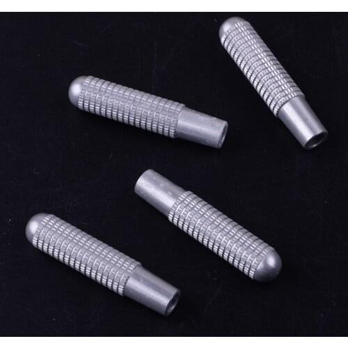 Car 4pcs Silver Aluminum Alloy Inner Accessories Long Door Lock Pin Knob Trim Ring Fit For Mercedes Benz C E GLC GLE Class 2016