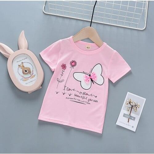 Летние футболки для девочек BibiCola China At AliExpress