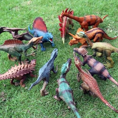 Oenux Simulation Solid PVC Jurassic Dinosaur Model Action Figure Dinosaur World Park T-Rex Pterosaur Spinosaurus Figure Kid Toy