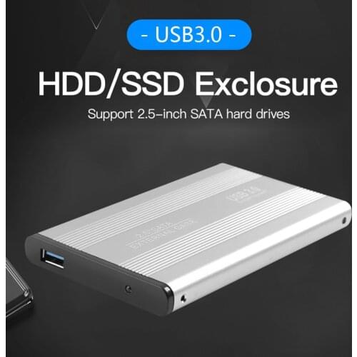 HDD SSD Mobile Case 2.5 inch SATA 3TB USB 3.0 5Gbps Hard Disk External Enclosure Household Computer Accessories