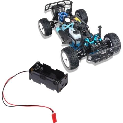 HSP Battery Container 02070 AA Case JST Plug for RC 1/10 1/8 Nitro Power Car