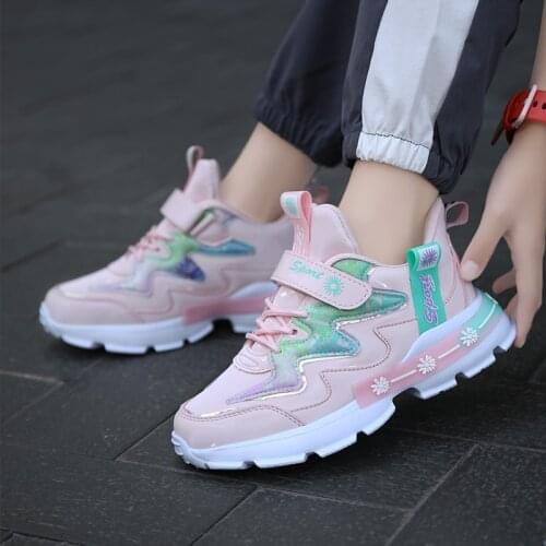 2021 New Sneakers kids Shoes for Girls Sneakers Children Shoes for Walk Fashion Casual Sneaker Running shoes